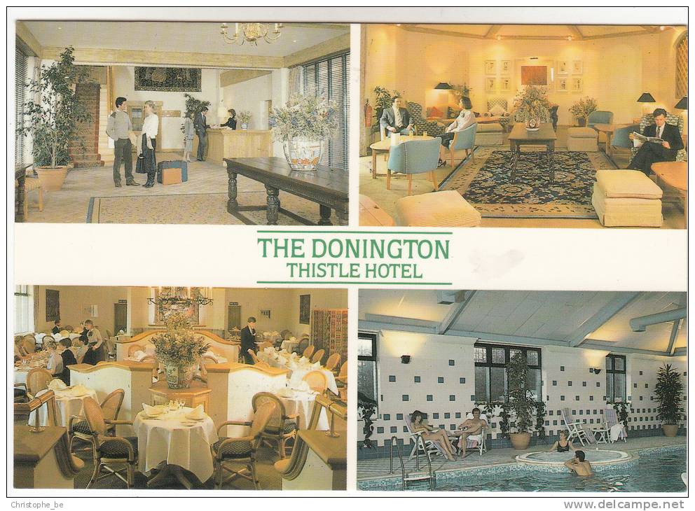 Old Postcard, The Donington Thistle Hotel (pk9806) - Sonstige & Ohne Zuordnung