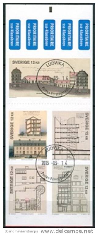 ZWEDEN 2013  Stadsarchief Van Stockholm Serie GB-USED - Used Stamps