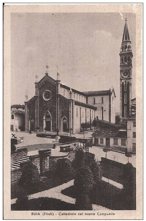 R4 905 - BUIA Del FRIULI - SANTO STEFANO - UDINE - NUOVO CAMPANILE - A. 1948 - Udine
