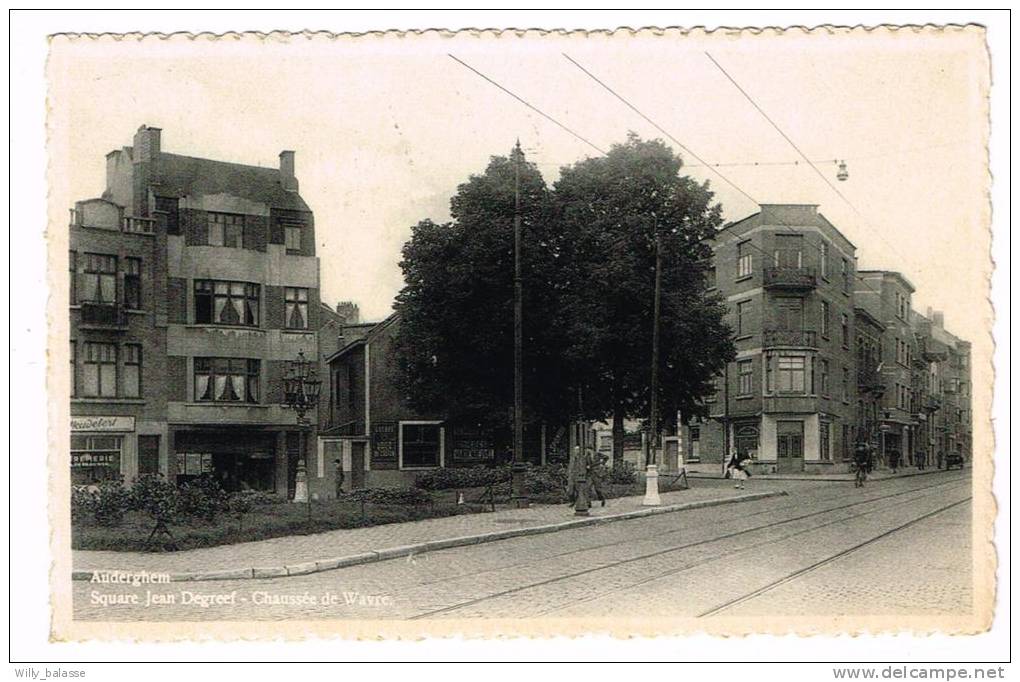 Postkaart / Carte Postale "Auderghem / Oudergem - Square Jean Degreef - Chaussée De Wavre" - Oudergem - Auderghem