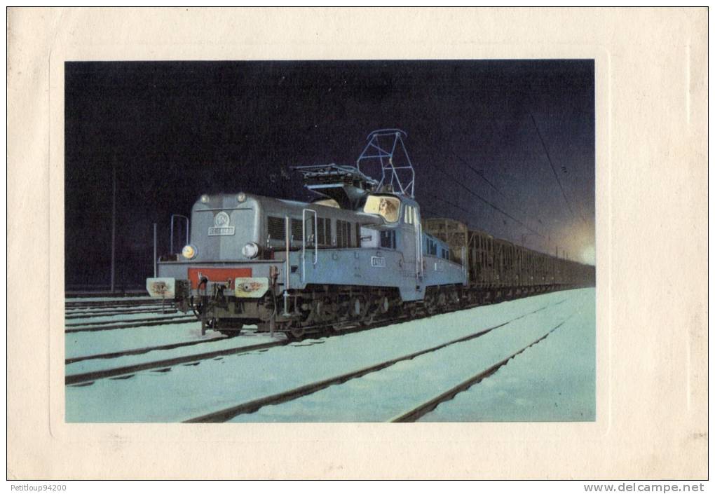 GRAVURE Chemin De Fer * LOCOMOTIVE SNCF  CC14103 - Ferrocarril