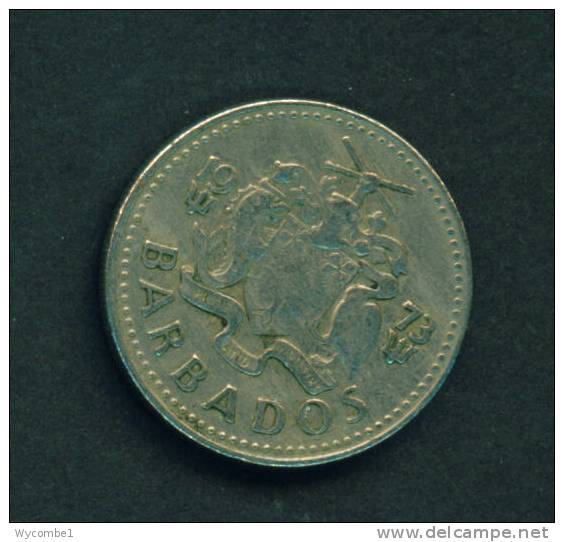 BARBADOS -  1973 25c Circ. - Barbades