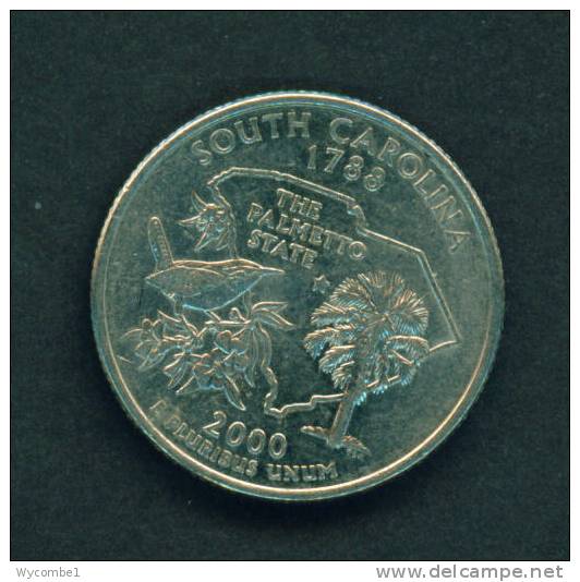 USA -  2000 25c Circ. (North Carolina) - 1999-2009: State Quarters