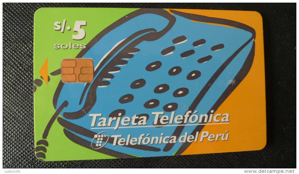 TELECARTE PEROU - PERU PHONECARD - Pérou