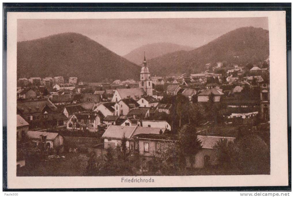 Friedrichroda - Blick Auf Die Stadt - Friedrichroda