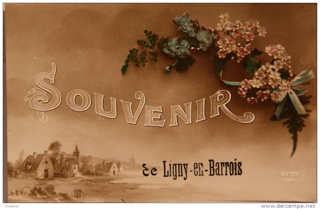 CPA  Souvenir De Ligny En Barrois (c 832) - Autres & Non Classés