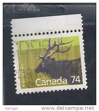 YT Canada 1988-08 - N° 1034-  Wapiti - Autres & Non Classés