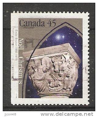 Canada  1995  Christmas  (o) - Single Stamps