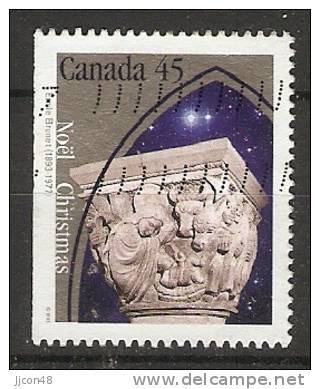 Canada  1995  Christmas  (o) - Single Stamps