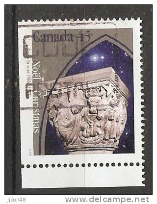 Canada  1995  Christmas  (o) - Single Stamps