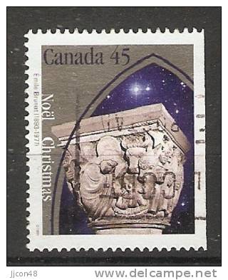 Canada  1995  Christmas  (o) - Single Stamps