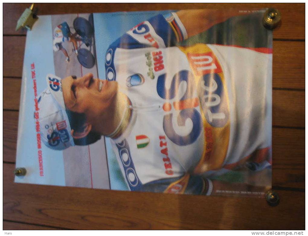 CYCLISME - Vélo - Courreur - Poster De Francesco Moser En 1984 - Affiches