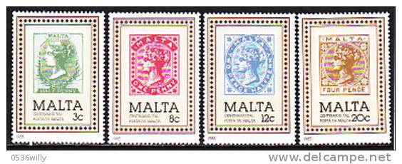 Malta 1985. Philatelie. 100 Jahre Post, Briefmarken (B.0741) - Malta (Orden Von)