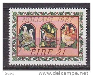 Q0927 - IRLANDE IRELAND Yv N°642 ** NOEL - Neufs