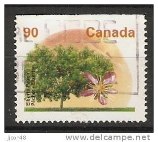 Canada  1995  Definitives Trees: Elberta Peach  (o) P.14.5 X 14 - Single Stamps