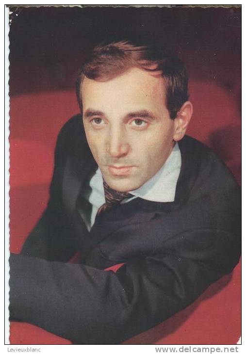 Portrait D'Artiste/Charles AZNAVOUR/façon Carte Postale/Korés/Début Années Soixante    PA23 - Photos