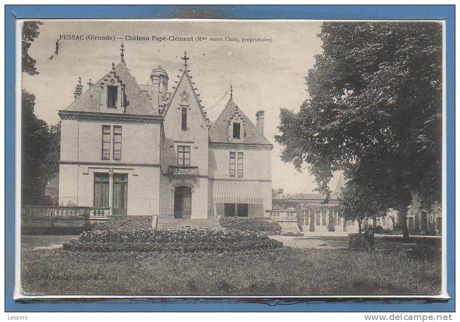 33 - PESSAC -- Château Pape Clement - Pessac