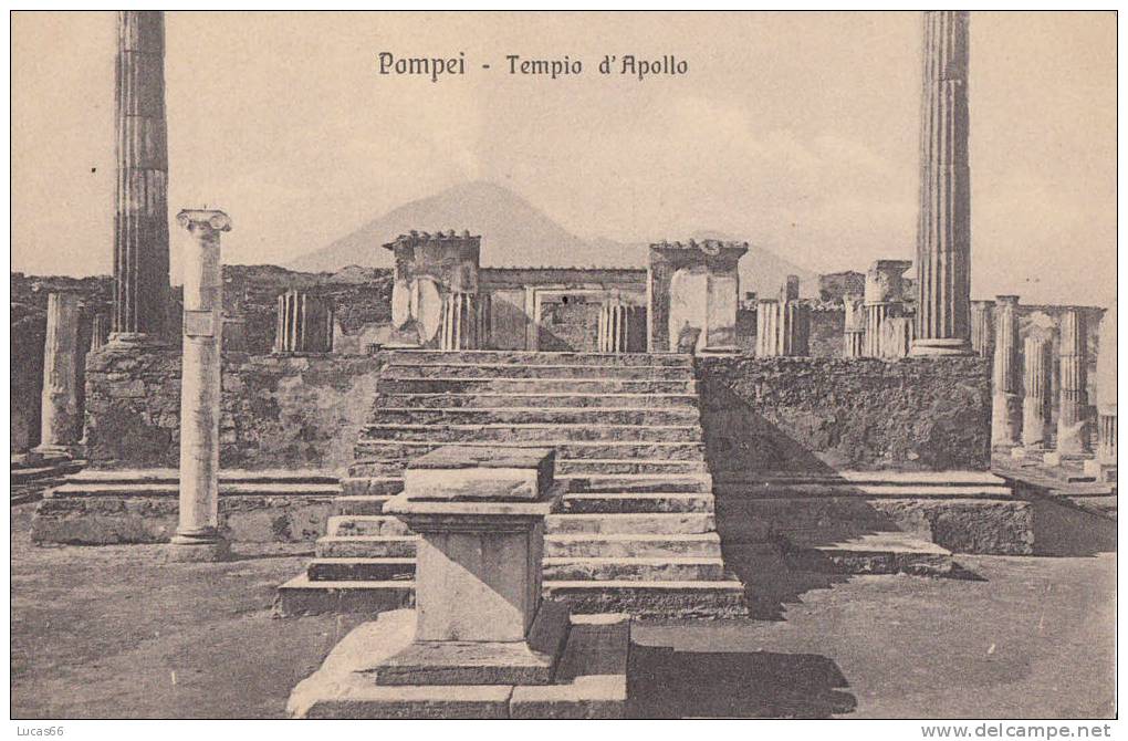 C1900 POMPEI - TEMPIO D'APOLLO - Pompei