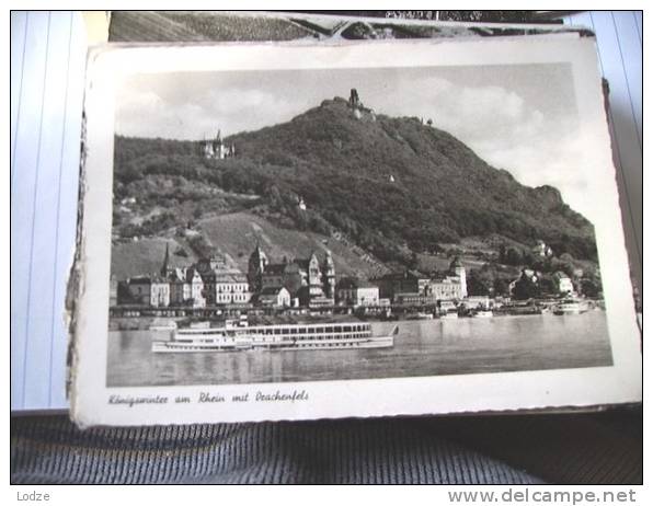 Duitsland Deutschland Allemagne Germany NRW Königswinter Rhein Drachenfels - Koenigswinter