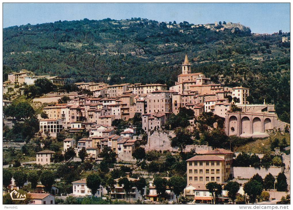 CONTES - VUe Panoramique - Contes