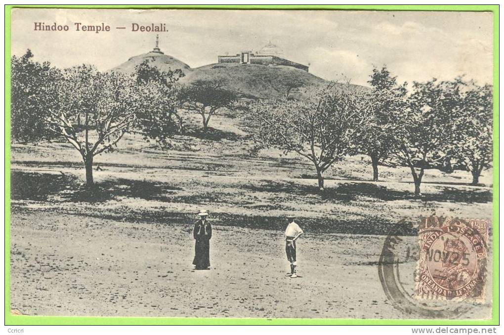 HINDOO TEMPLE   -   Deolali.   1925   . - Inde