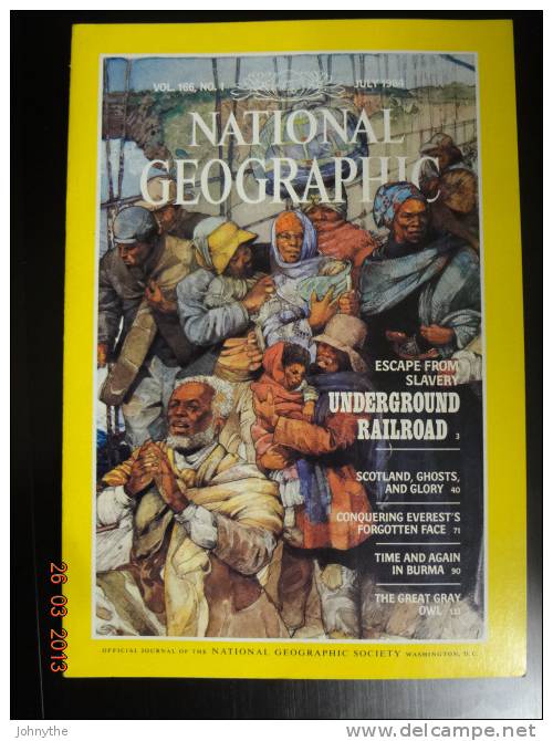 National Geographic Magazine July 1984 - Ciencias