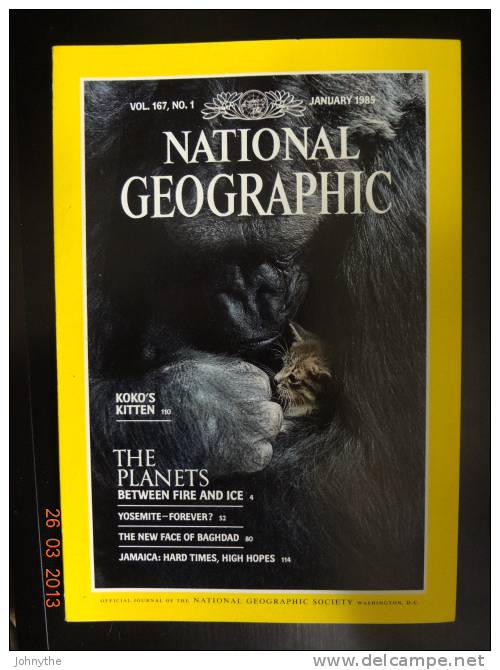 National Geographic Magazine January 1985 - Sciences