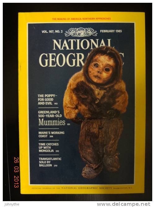 National Geographic Magazine February 1985 - Ciencias
