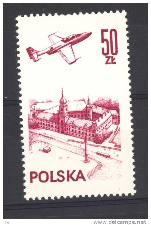 Pologne  -  Avion  -  1978  :  Yv  58  **           ,     N2 - Ongebruikt