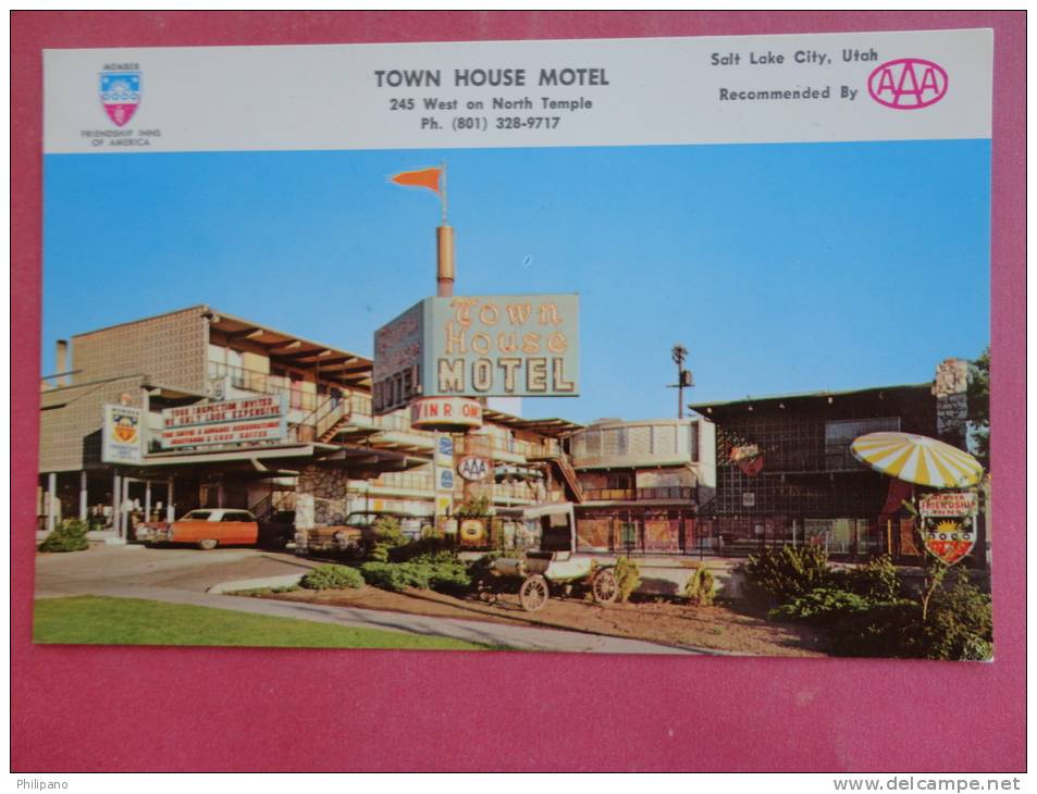 Utah > Salt Lake City   Town House Motel   Ref  881 - Salt Lake City