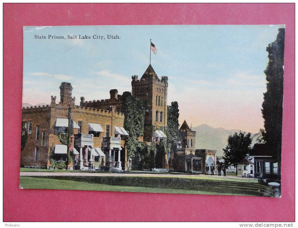 Utah > Salt Lake City - State Prison   Ca 1910                Vvv   Ref  881 - Salt Lake City