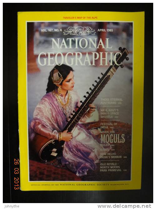 National Geographic Magazine April 1985 - Wetenschappen