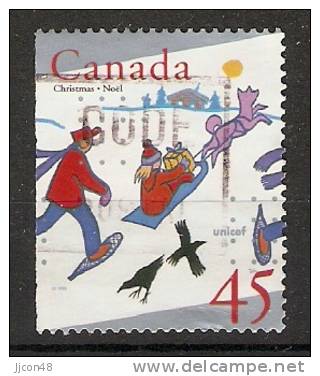 Canada  1996  Christmas  (o) - Timbres Seuls