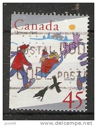 Canada  1996  Christmas  (o) - Single Stamps