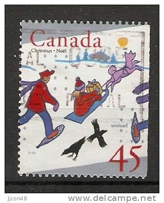 Canada  1996  Christmas  (o) - Single Stamps