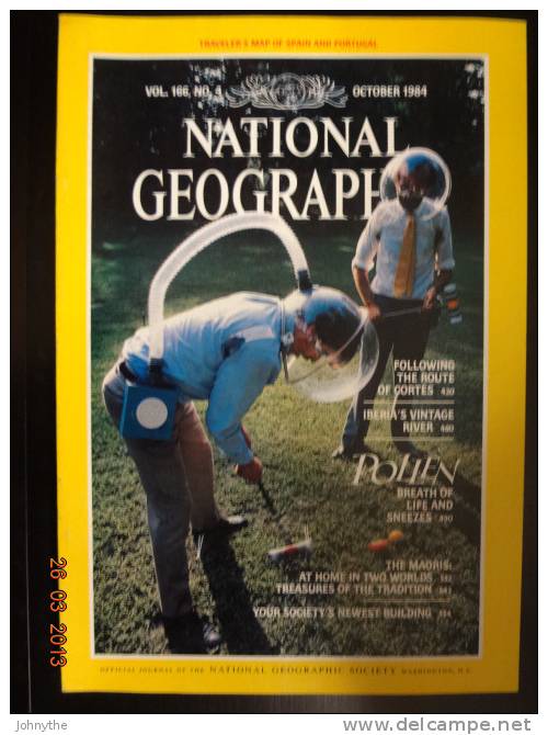 National Geographic Magazine October 1984 - Ciencias