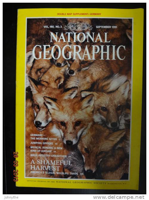 National Geographic Magazine September 1991 - Ciencias