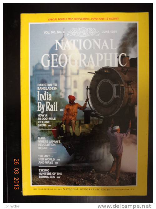 National Geographic Magazine June 1984 - Wetenschappen