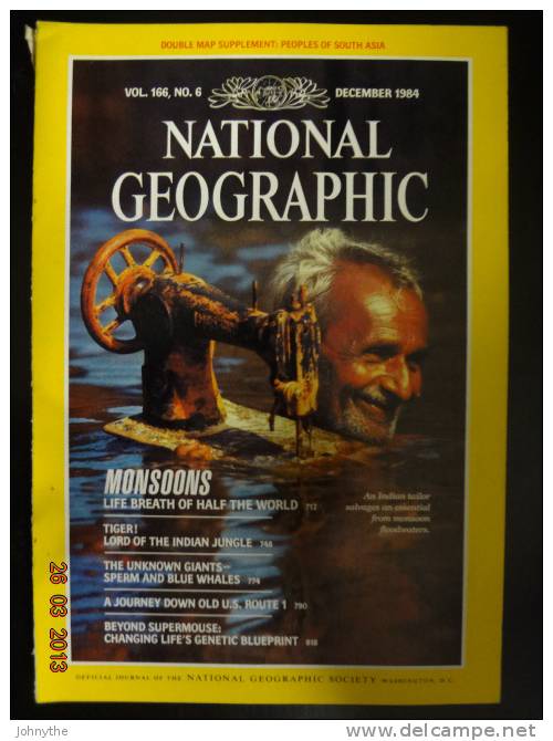 National Geographic Magazine December 1984 - Wetenschappen