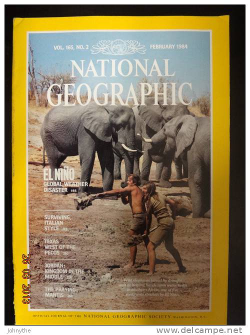 National Geographic Magazine February 1984 - Wissenschaften