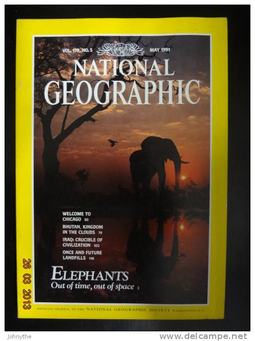 National Geographic Magazine May 1991 - Wetenschappen