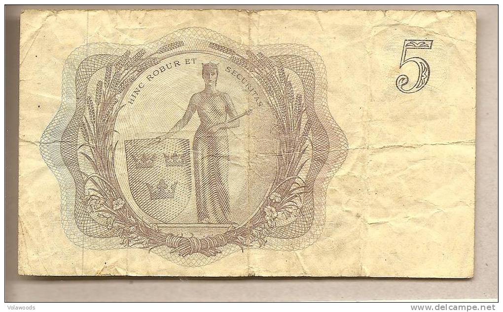 Svezia - Banconota Circolata Da 5 Corone - 1963 - Svezia