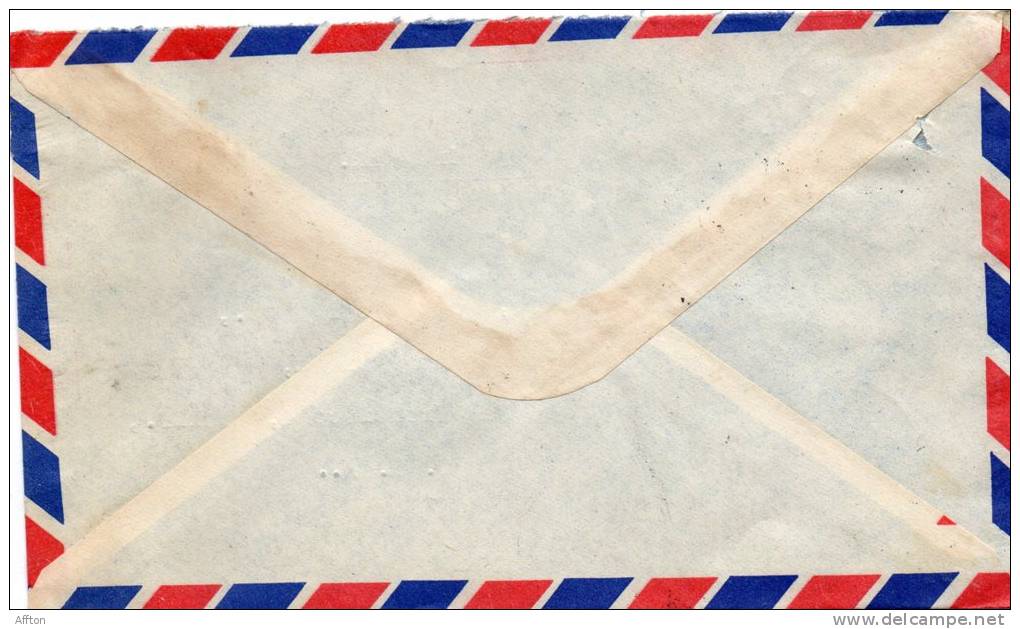 Hong Kong 1948 Cover Mailed To USA - Brieven En Documenten