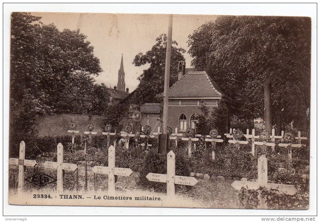 Cpa 68 - Thann - Le Cimetière Militaire - Cimiteri Militari