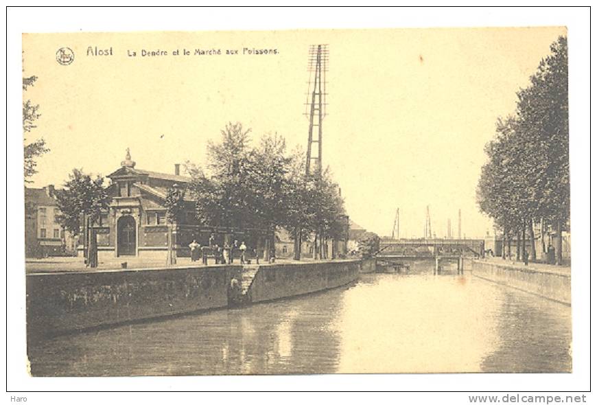 AALST - ALOST - Dender - La Dendre Et La Marché Aux Poissons  (Y263)o3 - Aalst