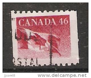 Canada  1998  Definitives: Flag   (o) - Roulettes