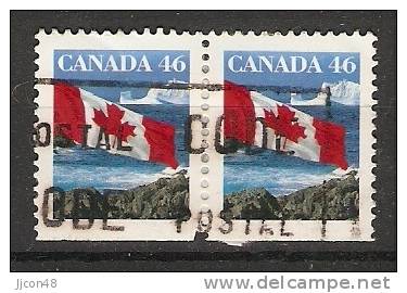 Canada  1998  Definitives: Flag   (o) - Timbres Seuls