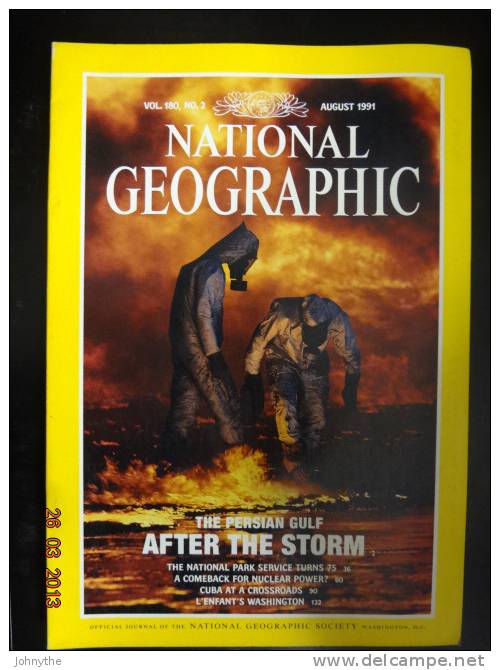 National Geographic Magazine August 1991 - Scienze