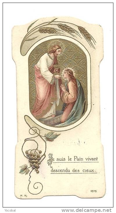Image Religieuse, Souvenir De Première Communion - Rennes (35) - 9 Mai 19112 - Images Religieuses