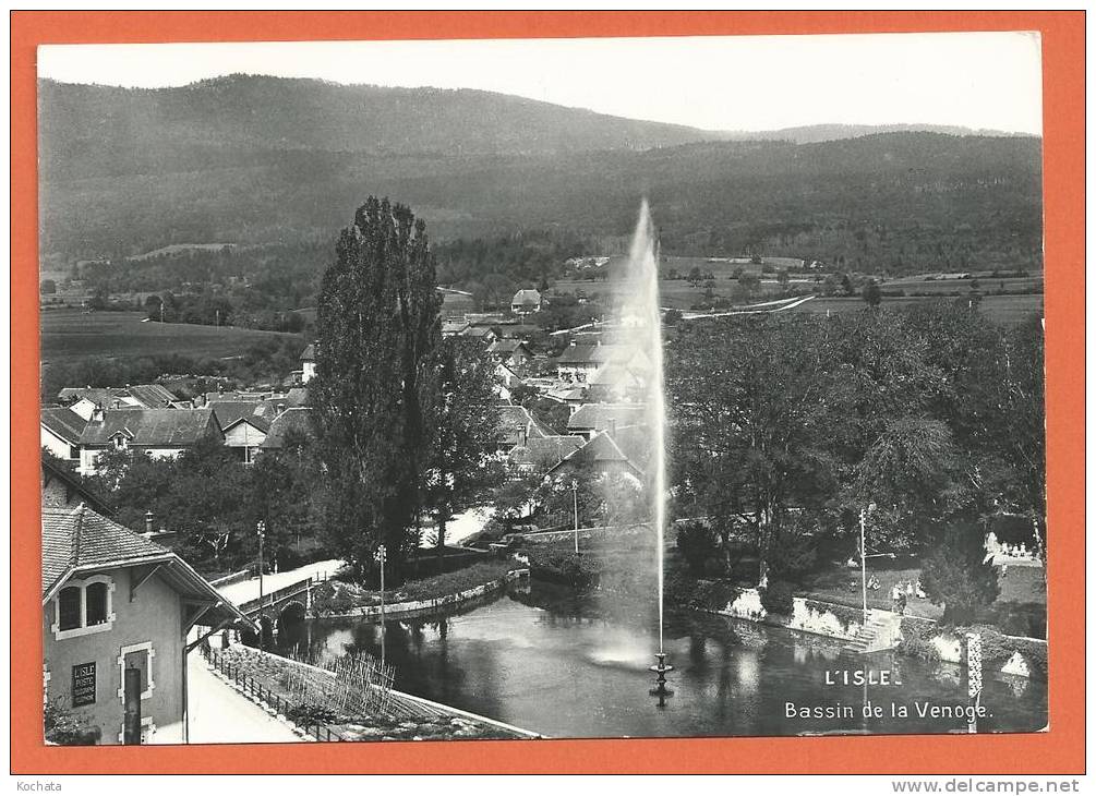 V164, L'Isle, Bassin De La Venoge, Pied Du Jura, Poste, Grand Format, Non Circulée - L'Isle